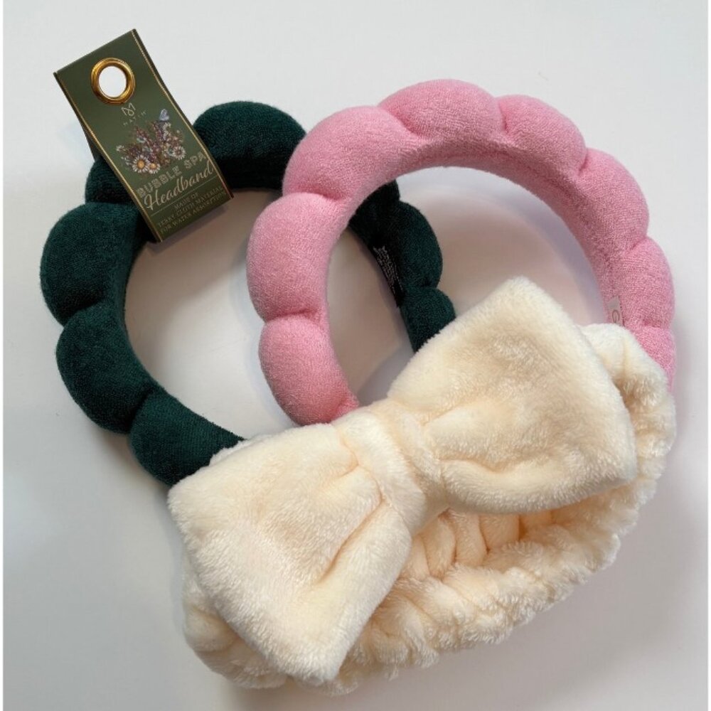 Bundle of spa headbands